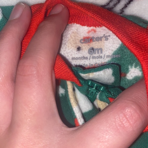 Carters Christmas onesie - Picture 2 of 3